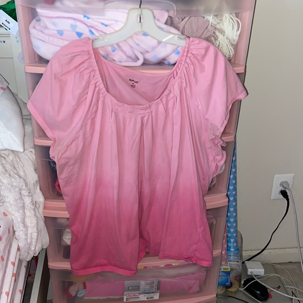 Pink style&co tee